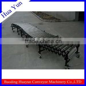 Expandable Gravity Flexible Roller Conveyor thumbnail-2