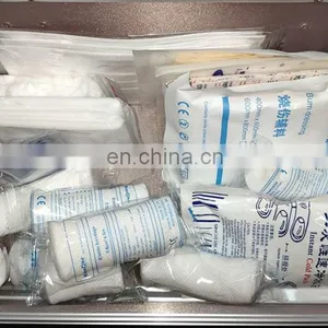 Emergency Home First Aid Kit With Supplies Set Bags Box Travel Waterproof Alloy First Aid Box thumbnail-3
