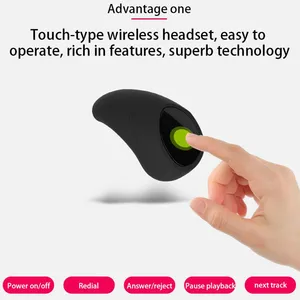 2020 Bulk Earbuds Mini Earphones HD Stereo Magnetic Wireless Earbuds With Charging Case for Smartphones thumbnail-2