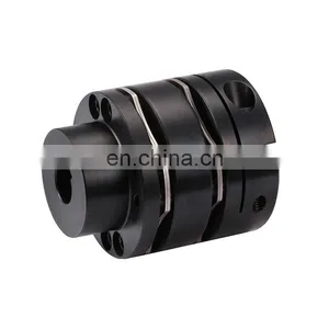 DMB Series Aluminum Alloy High Rigidity Double Disc With Single Step Keyway and Eight Screws Coupling thumbnail-1