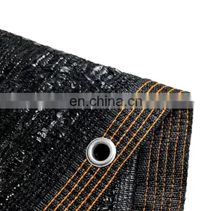 Hdpe Woven Black Shade Mesh Shade Netting for Greenhouse Agricultural Farm Windbreak Shade Cloth thumbnail-1