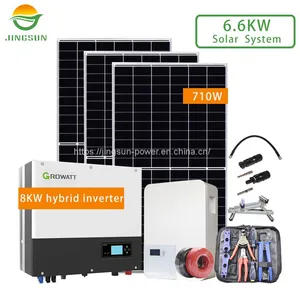 6.6 KW Solar System 710W Solar Panels thumbnail-1