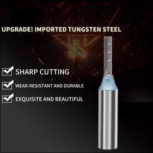 TIDEWAY LC0118 T.C.T MORTISING BIT Z3 Woodworking Milling Cutter Density Board CNC Knife Engraving Cutter Router Bit thumbnail-4