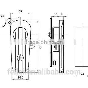 Factory Direct Flei Brand Cabinet Lock for Industry Electric thumbnail-5