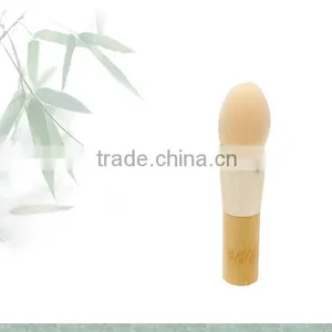 Bamboo Handle Cosmetic Makeup Sponge Brush for Makeup thumbnail-1