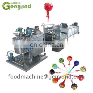 Fun Lollipop Facts Fruit Ice Candy Making Machine Flat Machines Production Line thumbnail-2