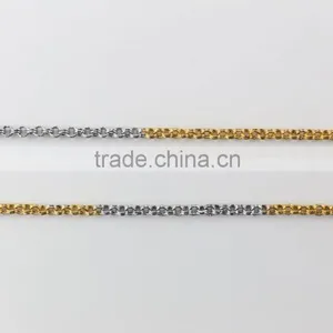 2015 Summer Popular Gold and Rhodium Plated Thin Chain Jewelry thumbnail-3