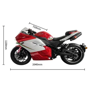 8000W Electric Motorbike Kunmiao Electric Motorcycle 130kmph thumbnail-2
