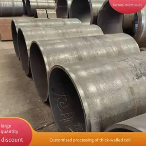 T-butt Welded Submerged Arc Welded Large-diameter Welded Pipes, Q345b Coiled Pipes, Steel Pipe Casings, Hot-rolled Thick-walled Pipes With a Full Range of Materials thumbnail-5