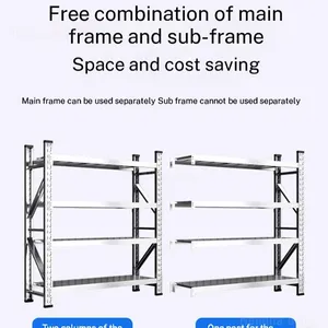 Auto Repair Shop Heavy Duty Shelving | With Hooks | For Tool Organization And Tire Storage thumbnail-1