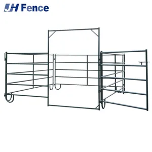 Galvanized Round Yard Pen Panel for Horse, Sheep, and Cattle Corral thumbnail-2