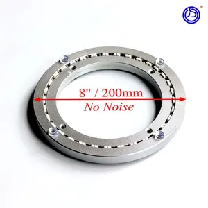 8 Inch Woodworking Lazy Susan Hardware | Swivel Plate for Woodworking | Turntable for Furniture thumbnail-1