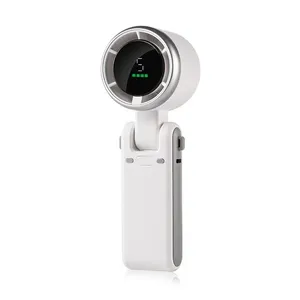 Wholesale 2026 New Mini Handheld Fan USB Rechargeable 3 Speed Silent Portable Personal Cooling Fan For Outdoor Travel Office Home thumbnail-1