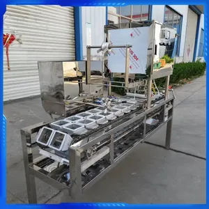 Automatic Box-sealing and Cutting Tofu Machine, Fully Automatic Stainless Steel Boxed Inner Fat Soy Products, Easy to Operate and Technical Support Provided thumbnail-2
