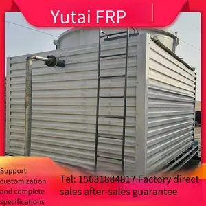 Fiberglass Reinforced Plastic Circular Cooling Tower for Temperature Reduction of Injection Molding, Blow Molding, Extrusion Machine Water Tanks and Boiler Water, Cooling Water Tower, Yutai thumbnail-2
