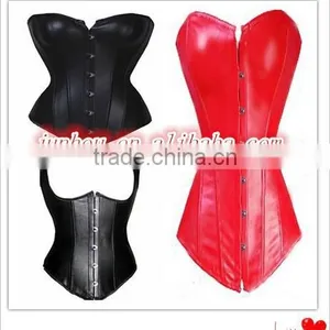 Leather Open Hot Sex Women Photo Leather Corset thumbnail-2