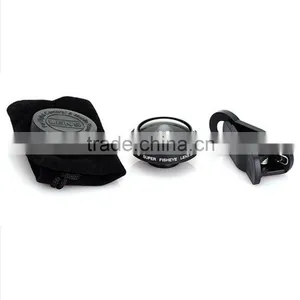 Focus Lamp Fisheye Lens for Mobile and Camera,mini Camera Lens 3 in 1 Lens Kit thumbnail-5