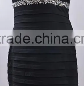 Twist Polyester Elastane Beading Dress thumbnail-1