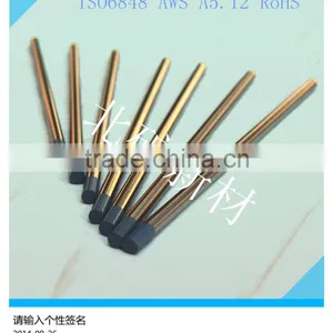 High Quality WC20 Tungsten Weld Electrode 10 Pieces/pack With Grey Tip thumbnail-1