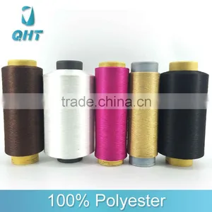 100% Polyester Spun 118D/72F Dty Low Stretch Yarn thumbnail-1