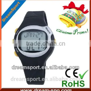 2014 Fashion Gifts Watch Digital Sports Finger Sensor Heart Rate Watch thumbnail-2