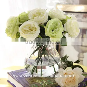 Fashion is Pure and Fresh European Classical Single Roses Zadeh Simulation Flowers Shoot Silk Flowers Decorated Fake Props thumbnail-6