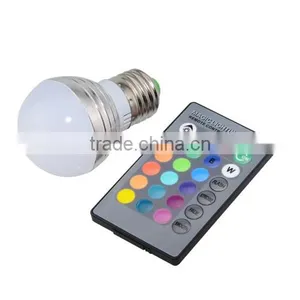 E27 RGB LED Lamp 16 Colors Changing Lampada Led Light Bulb 85-265V 110V 220V LED Spotlight Spot Light With Remote Control thumbnail-3