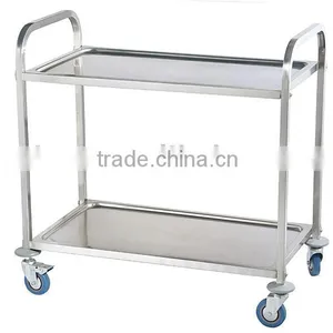 PRD-L2 Stainless Steel Dining Cart (dining Trolley, Service Trolley) thumbnail-1