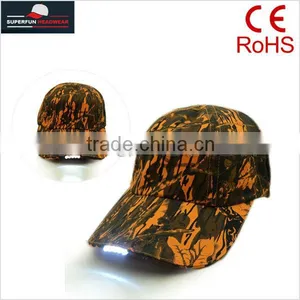 Factory Supply Camouflage LED Hats and Camo Hats Quality Choice thumbnail-4