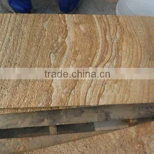 Golden Sandstone Wall Cladding Tiles thumbnail-1