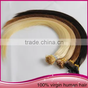New Arrival I-tip Wave Hair Extension For Black Women Unprocessed Brzilian Human Hiar Extension thumbnail-1