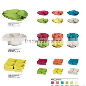 Biodegradable Eco Friendly Bamboo Fiber Snack Plate thumbnail-2