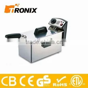 CE GS ROHS ETL 3.0L STAINLESS STEEL DEEP FRYER thumbnail-1