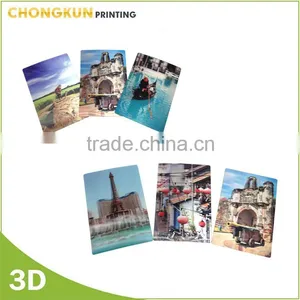 Gold Supplier Custom Made Souvenir Gifts Plastic Printing 3D Lenticular Postcard thumbnail-1