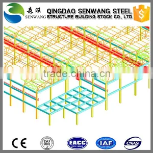 2015 New Design Steel Structure Building Prefabricated Food Factory thumbnail-3