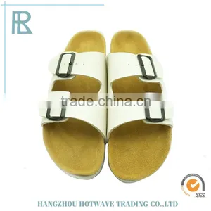 2016 Cheap Wholesale in China Buckle Strap Thin Cork Sole Sandals thumbnail-4