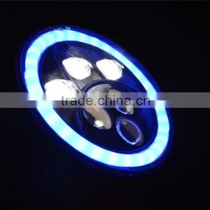 New Arrival and Smart Design Round 7" 60W High/Low LED Headlight for Jeep Wrangler thumbnail-4