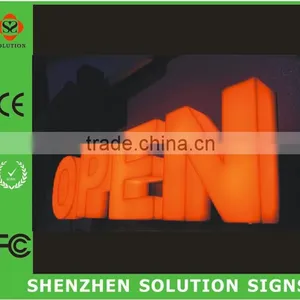 Advertising Led Front and Side Light Acrylic Signage thumbnail-2