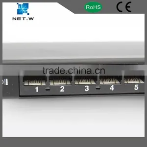Patch Panel 24 Port 19 Inch, NT-0.5P-6 Cat6 24 Port Patch Panel thumbnail-2