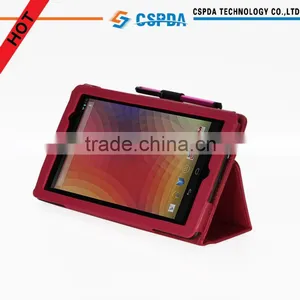 2013 New Arrival Folio Back Stand Leather Case Cover for Google Nexus 7 2 thumbnail-1