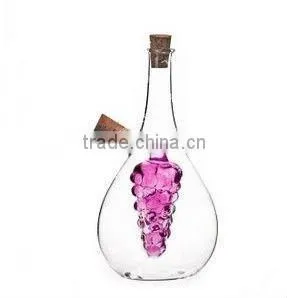 2014 Popular Hand Made Heat Resistant Borosilicate Oil Bottle thumbnail-1