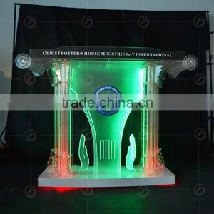 Manufacturer Magnificent Acrylic Church Pulpit Supplier's Choice thumbnail-1