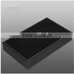Black Sewing pu Leather Domino Set Box thumbnail-5