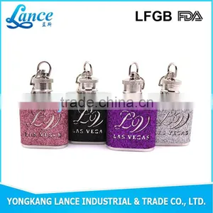 High Grade Stainless Steel Miniature Wine Bottles Wedding Favors thumbnail-1