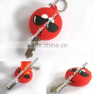 2013 Hot Selling High Quality Red Cool 2D Soft PVC Key Cover For Business Promotion thumbnail-1
