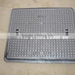 EN124 D400 Ductile Iron Double Triangular Manhole Cover thumbnail-3