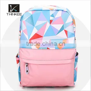 Custom Leather School Backpack 2016 China thumbnail-1