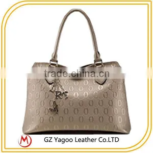 China's Latest Fashion Wholesale Chain Embossed Lady Handbag thumbnail-3