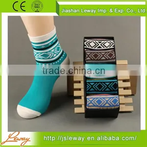 High Quality Elite Basketball Crew Socks, Sublimation Printing Socks, Blue Crew Socks thumbnail-1