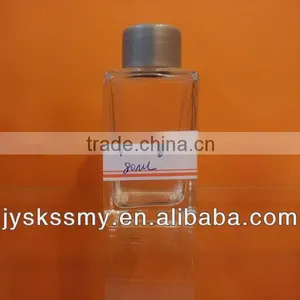 80ml Square Aroma Diffuser Glass Bottle thumbnail-1
